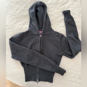 Dark Gray Zip-Up Hoodie
